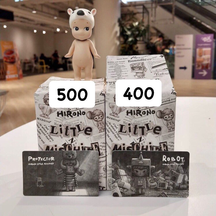 hauntedlibrary_'s tweet photo. hirono v.2 เช็คการ์ดอย่างเดียวค่ะ
Protector น้องหมีกอด 500
Robot น้องหุ่นยนตร์ 400
นัดรับได้ สยาม/ctw/btsศาลาแดง

#ตลาดนัดกล่องสุ่ม #ตลาดนัดhirono #ตลาดนัดpopmart #ตลาดนัดarttoy #hirono #popmartth https://t.co/ZHFtbK0pHk