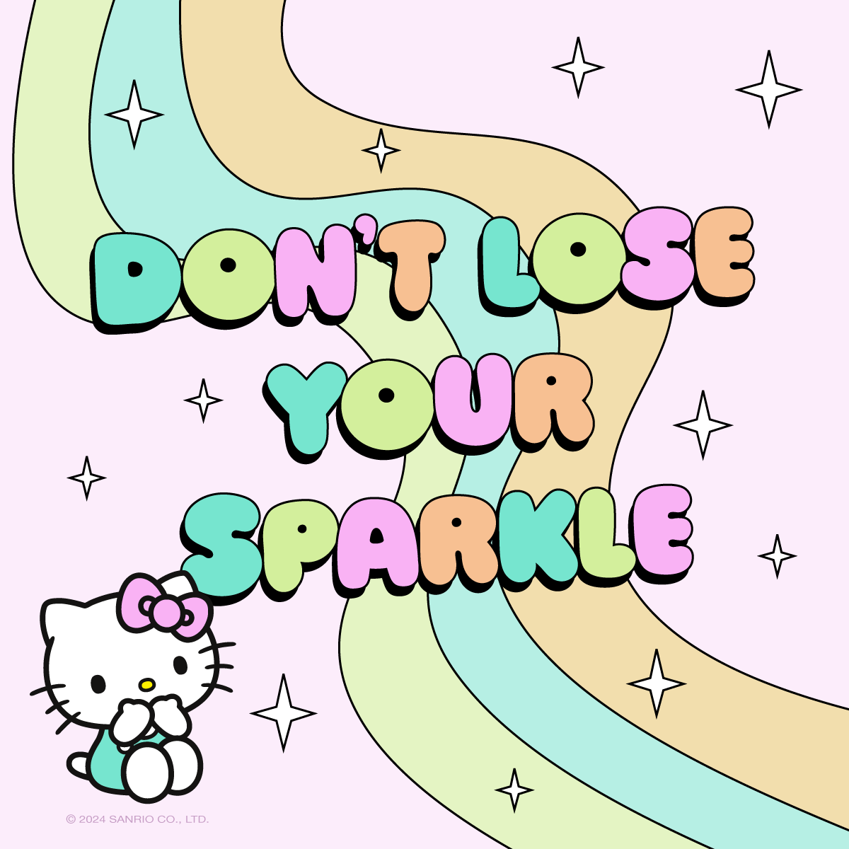 hellokitty's tweet photo. Tag someone who encourages you to shine bright ✨ #mondaymotivation https://t.co/t0XKBEF6h4