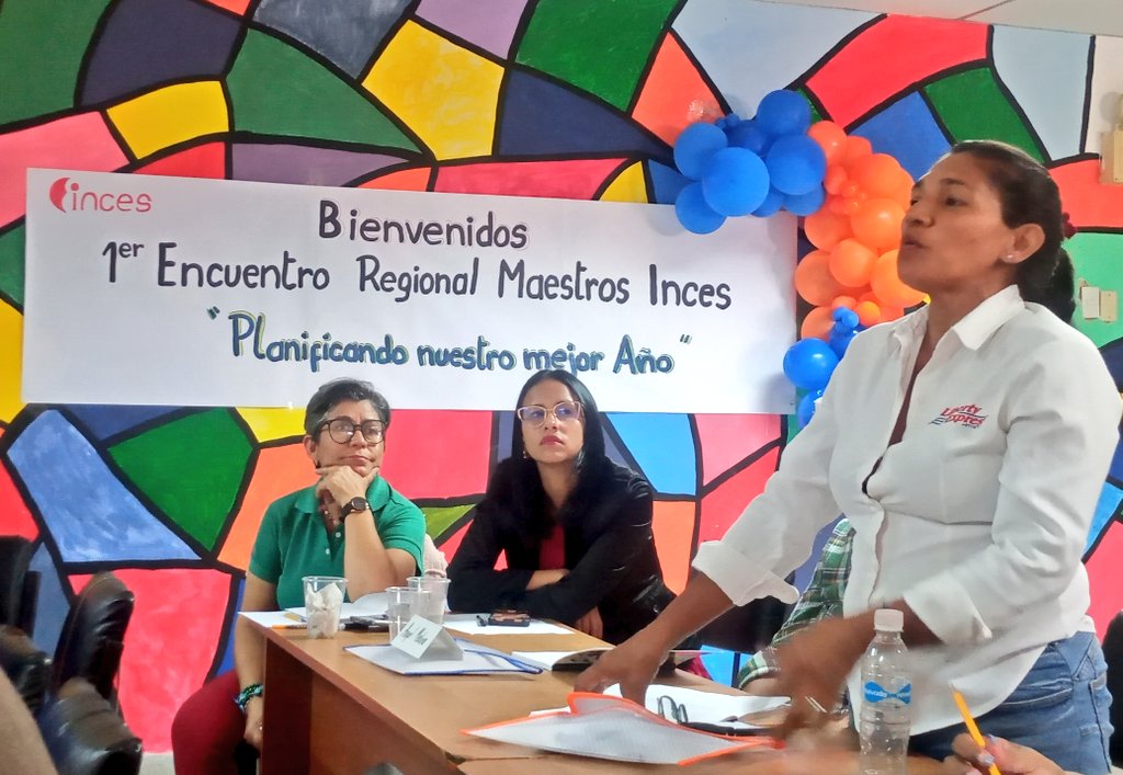 INCESFALCON1's tweet photo. #Entérate II Avanzamos optimistas por la Venezuela productiva con el 1er. Encuentro Regional de Maestros Inces en #Falcón: "Planificando nuestro mejor año", junto a educadores de Coro y Punto Fijo en el Centro de Formación Socialista "Ali Primera".

#AprendeLaTécnica https://t.co/x5vUGLAk0R