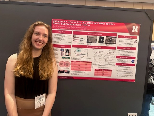 UNL Chemical & Biomolecular Engineering (@unl_chemeng) on Twitter photo Congrats to Kaitlin McKenzie and Laural Hilger for both receiving the 3rd place award at the 2023 ASC Undergraduate Student Poster Competition in their respective Materials Engineering and Sciences categories! Congrats to Kaitlin McKenzie and Laural Hilger for both receiving the 3rd place award at the 2023 ASC Undergraduate Student Poster Competition in their respective Materials Engineering and Sciences categories!