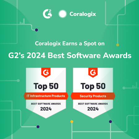 🌟 We're proud to announce our inclusion in G2's 2024 Best Software Awards list, ranking among the Top 50 companies for IT Infrastructure Products and Security Products! 🎉  Thanks to our team and loyal customers for making this achievement possible!
👉 coralogix.com/blog/coralogix…