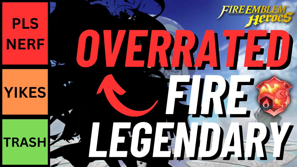🔥 YOU DO NOT WANT THIS FIRE LEGENDARY | Fire Legendary 🔥 Tier List #FEH youtu.be/l5qTm2FAwl0

There’s one unit that you might think is really good but I’ll tell you why they’re not…take a look at which Fire Legendary will age horribly and who’s truly worth your orbs! 🔥