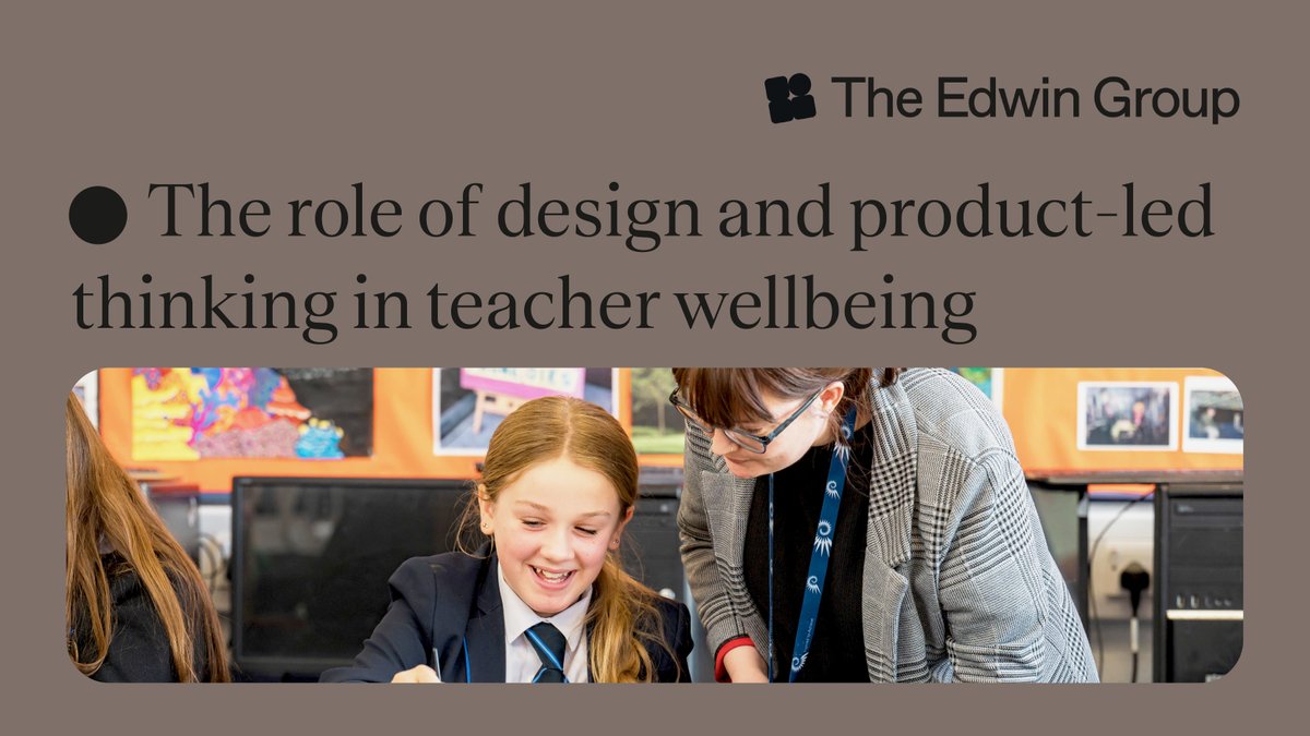 Diane Sequeira discusses how design-led thinking can provide creative and meaningful solutions when applied to the recruitment and retention challenges faced in the education sector: eu1.hubs.ly/H07GNvx0

#EducationLeaders @StillHuman_Ed