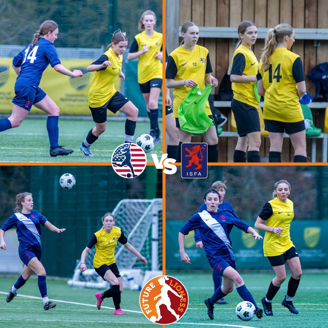 ✨𝘿𝙧𝙚𝙖𝙢 𝘽𝙚𝙡𝙞𝙚𝙫𝙚 𝙋𝙡𝙖𝙮 ✨

It was fantastic to see 3 of our Future Lionesses involved in a recent representative game between our partners @Go2collegesoccer and @isfafootball

Issy, Reese and Alex can all be really proud of how they performed! 👏

#Opportunity