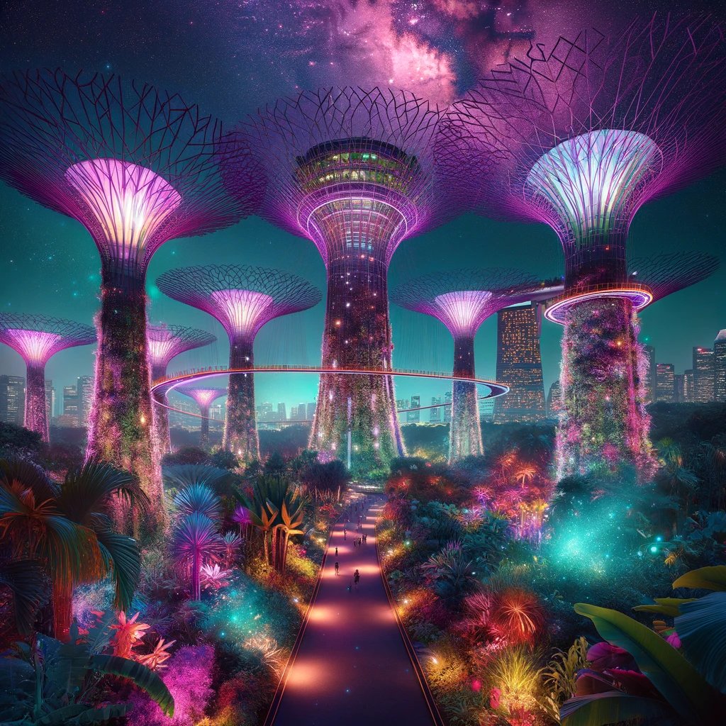 Step into a realm where nature meets futurism at #GardensByTheBay, #Singapore's visionary garden city. 🌌🌿 
#perletti
#스물여섯_정우도_변함없이_애쩡해