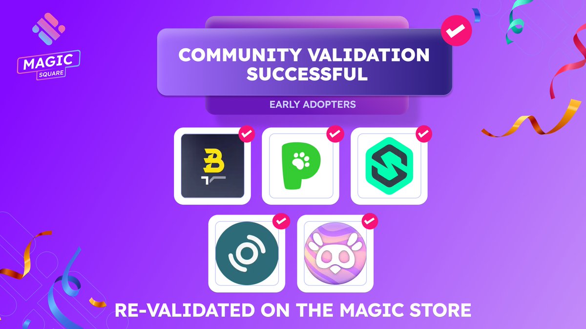 Discover Community-Vetted 🔥HOT🔥 #Web3 Projects on the Magic Store! 🧵🧵🧵