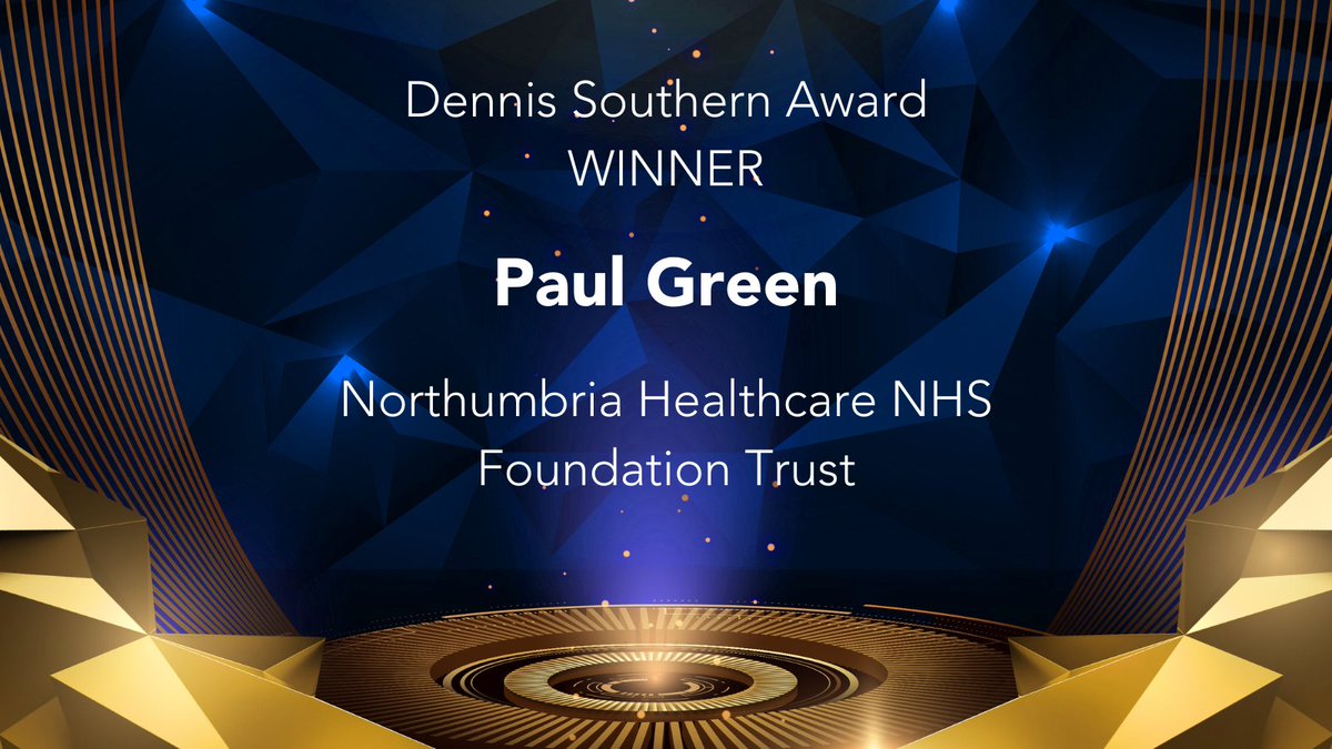 The National MyPorter Awards 2024, in association with @NHSEngland, Dennis Southern Lifetime Award Winner Paul Green @NorthumbriaNHS Keep an eye out for the next winner announcement! #MyPorterAwards #HealthcareHeroes #Awards