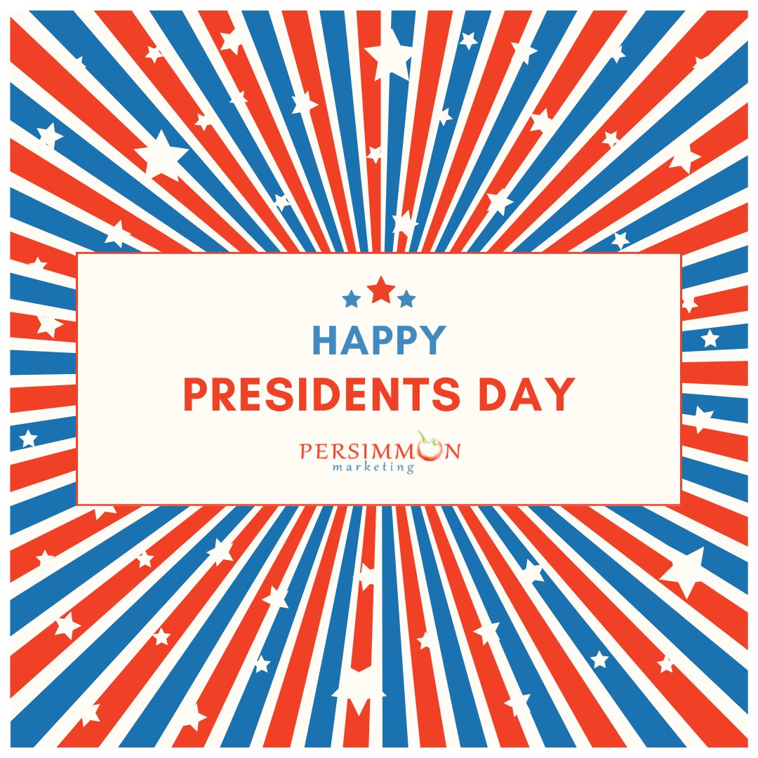 Take time to rest and recharge this President's Day!

#Holiday #PresidentsDay