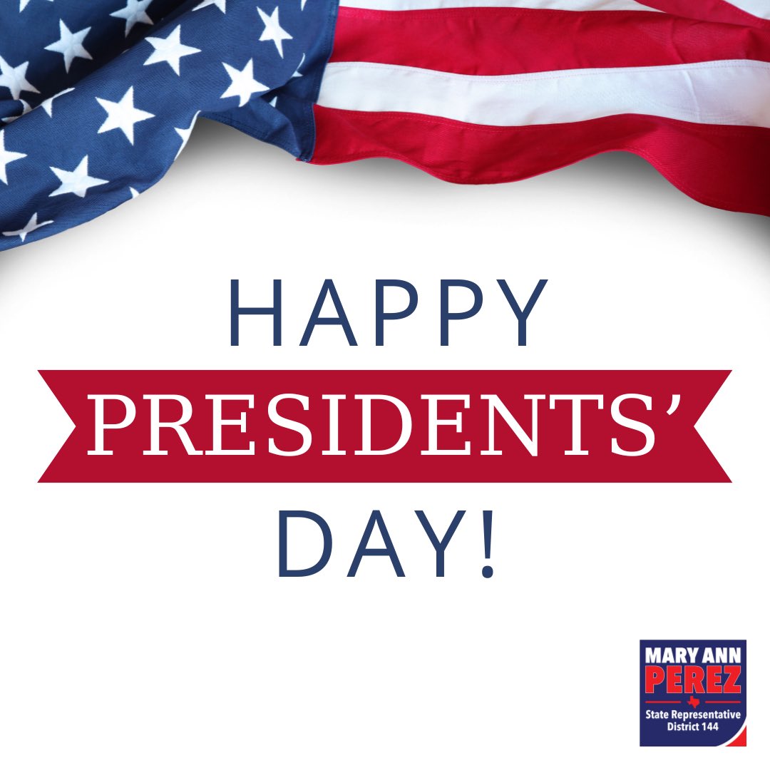 Happy Presidents' Day! Honoring the leaders who shaped our Nation's past and inspired our future. #txlege #HD144