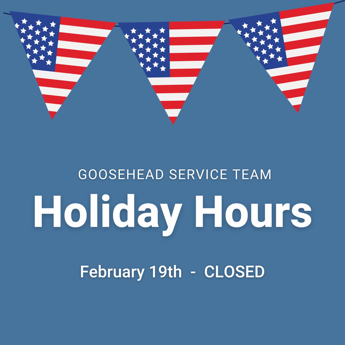 Our Service team is out of the office for President's Day! Need assistance with your insurance? Visit our website for contact info: goosehead.com/contact-us/?t=w