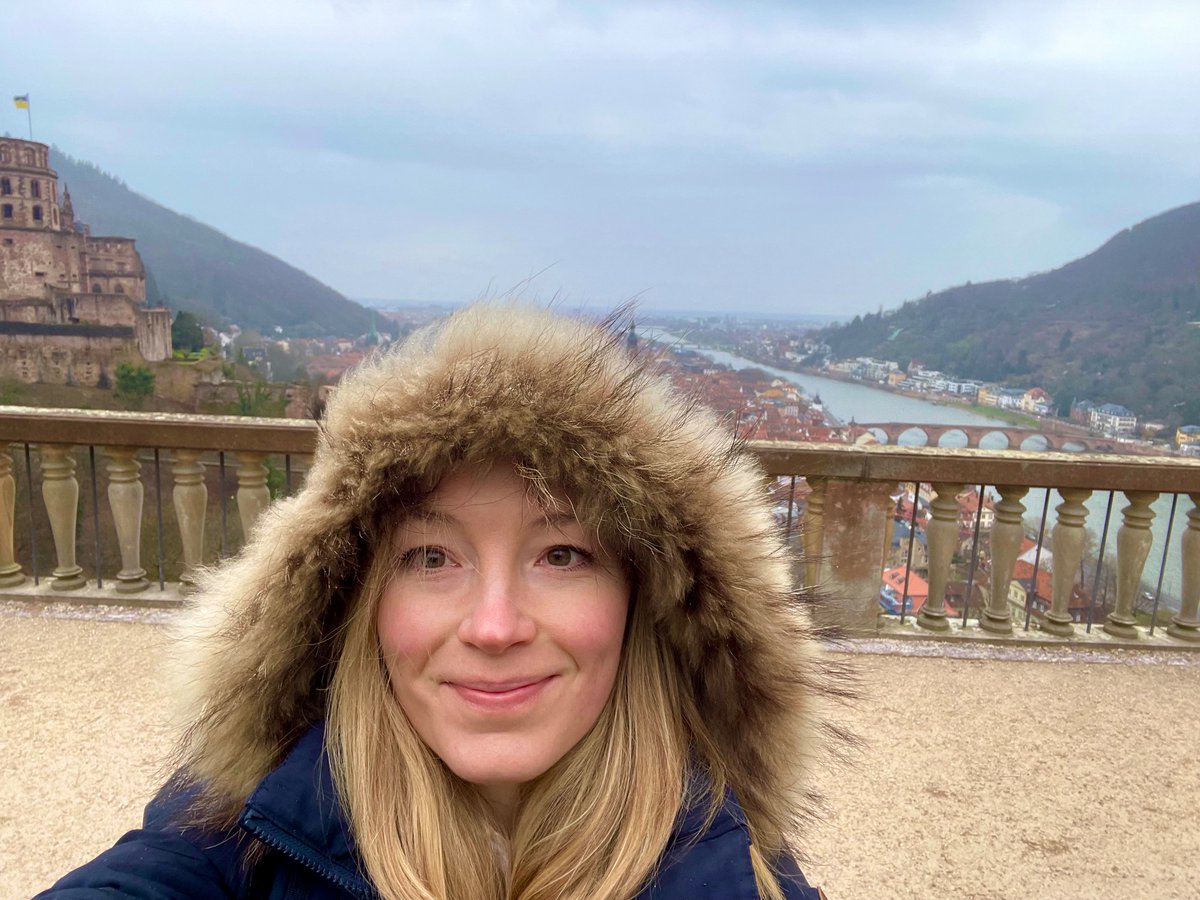 Jane_Dudley_Lab's tweet image. It may be raining but I’m still excited for my first ever visit to Germany - guten tag #heidelberg ! 🇩🇪 Looking forward to joining the @EMBO Lab Leadership course tomorrow 👩‍🔬🧑‍🔬
