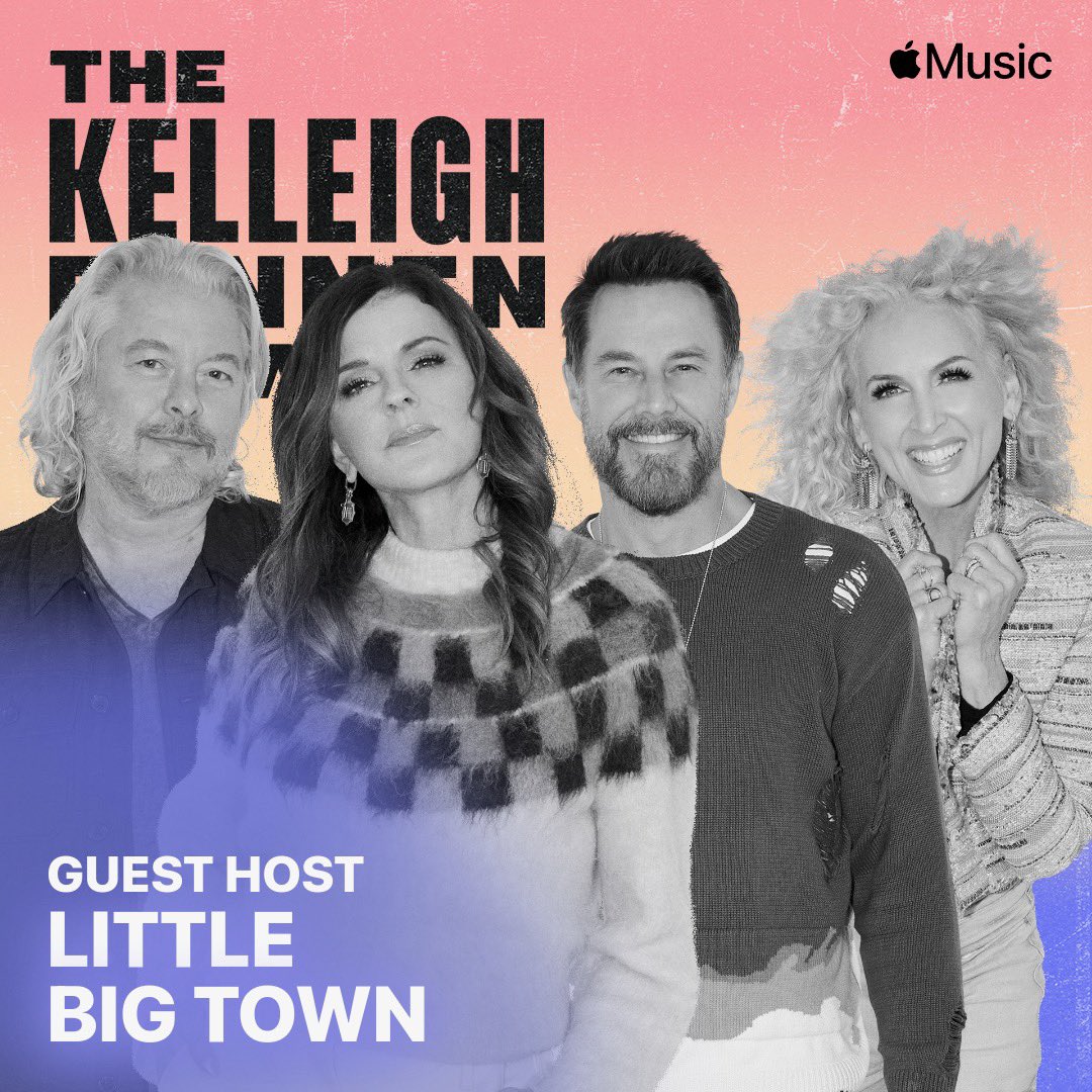 We’re filling in for @kelleighbannen, guest hosting The Kelleigh Bannen Show all week on @AppleMusic. Listen now: apple.co/3wkL4W1