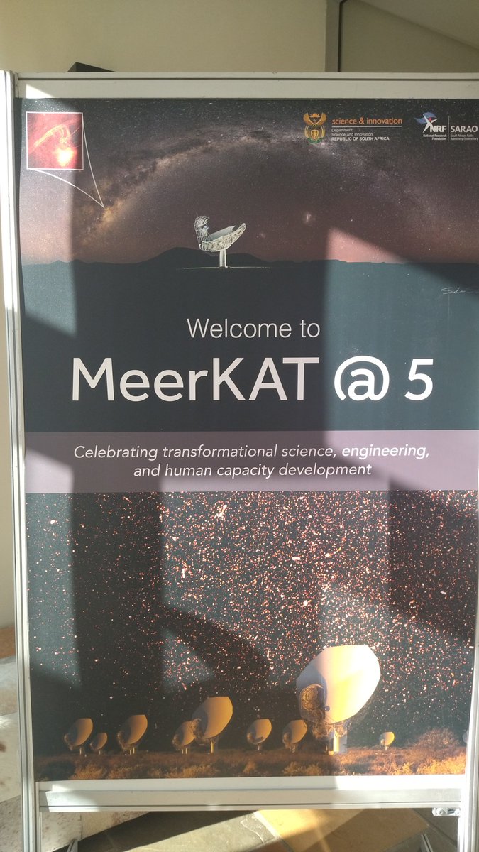 T-1 day! #meerkat5th #astronomy #conference