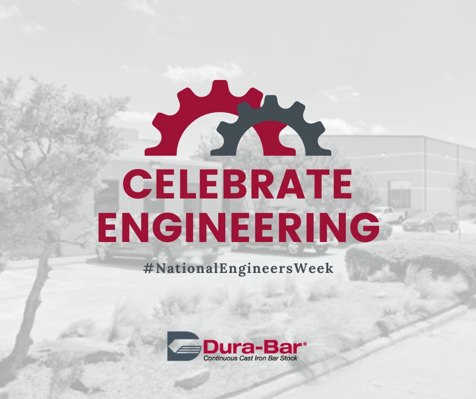 This week-long observation ensures that the engineering workforce gets the recognition it deserves and aims to diversify the future of this field. Charter Dura-Bar appreciates its engineers!

#nationalengineersweek #joblovesengineers #engineeringyourfuture