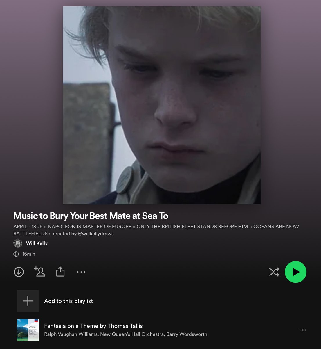 willkellydraws's tweet image. IYKYK #masterandcommander 
open.spotify.com/playlist/7aNN2…