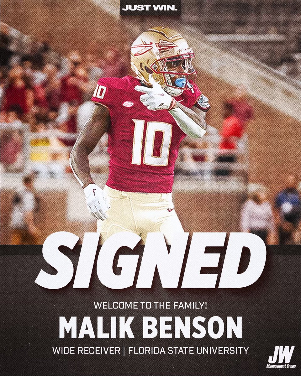 Welcome to the family Malik Benson! #LetsWinTogether #MarketingRepresentation #BensonAir✈️