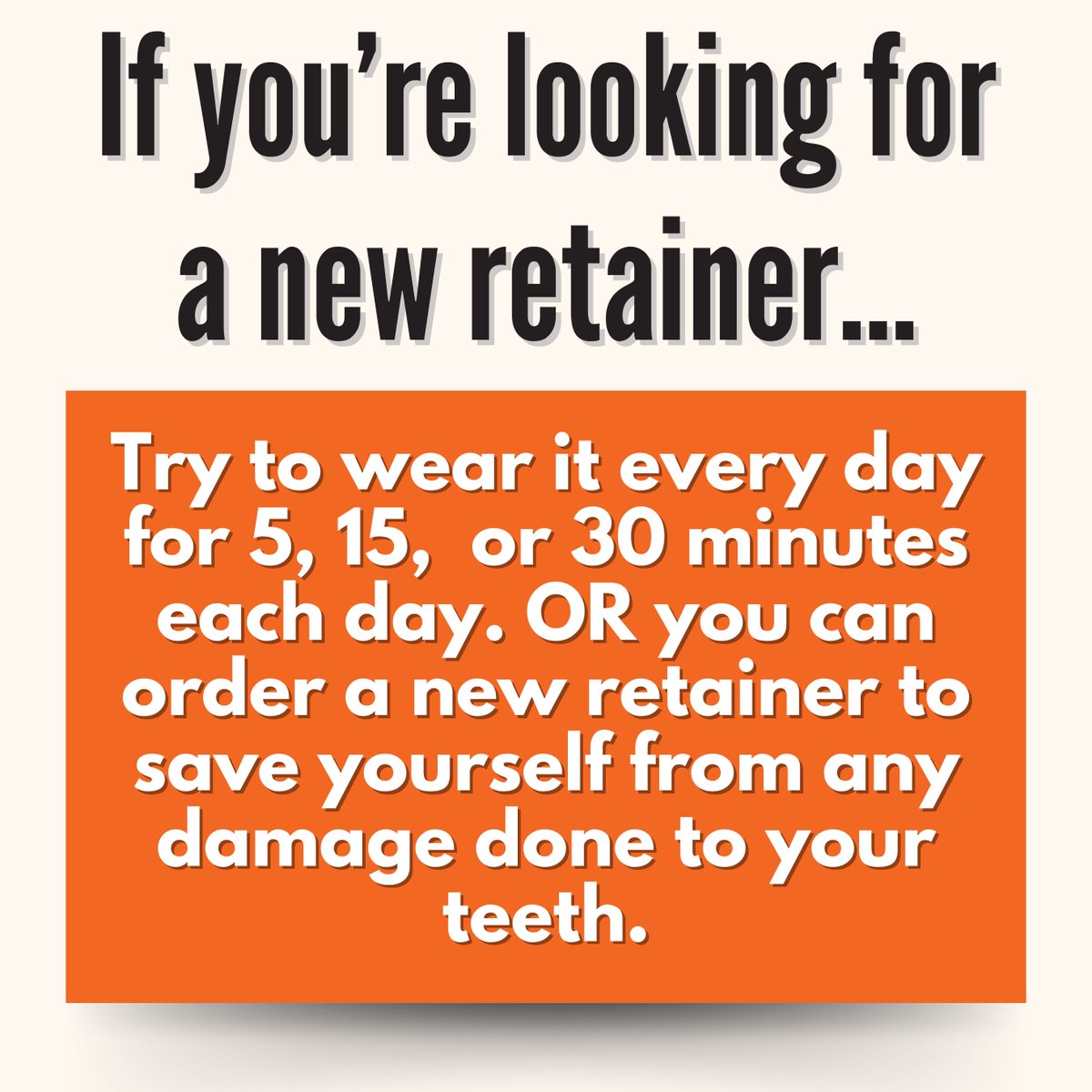 sporting_smiles's tweet image. Two things you SHOULDN'T do to your retainers
#blogs #retainers #avoid #sportingsmiles #advice