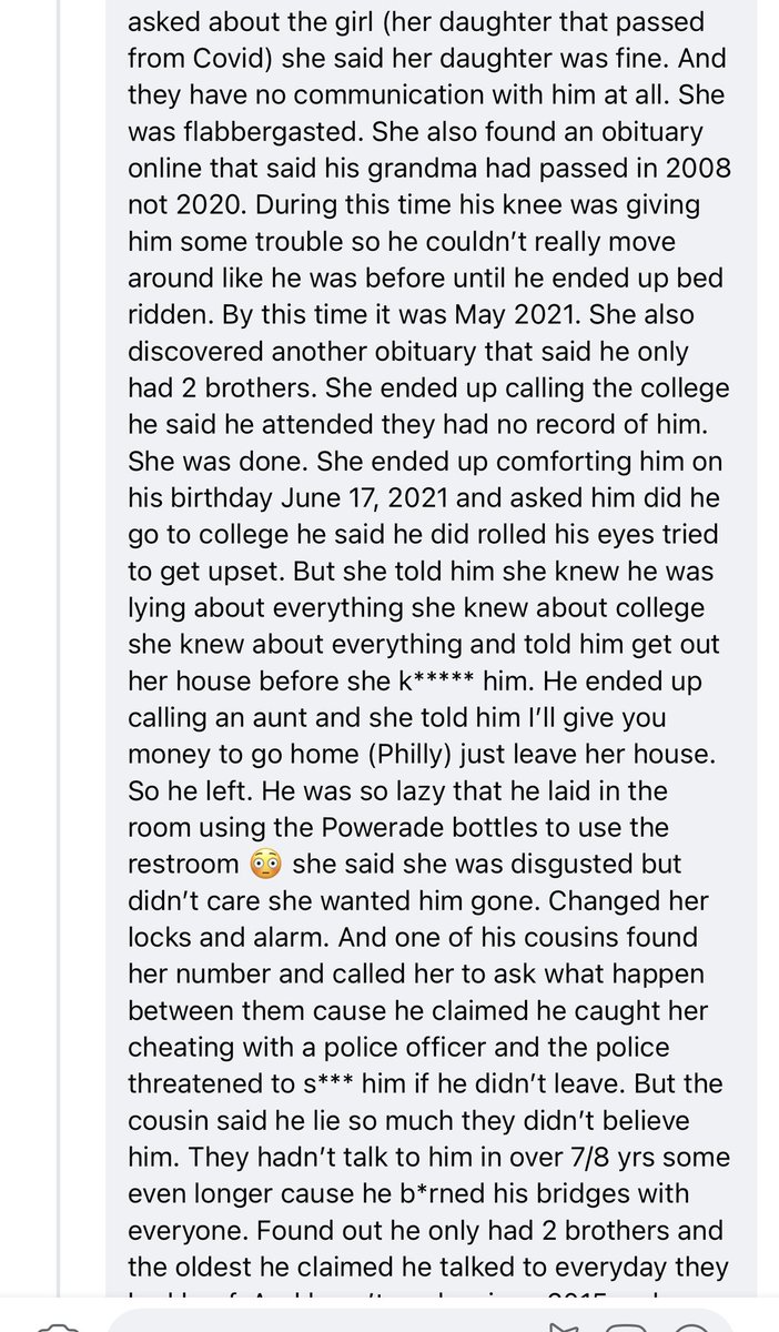 y’all someone deleted the cliff notes on Who Tf Did I Marry so I ventured over to FB to get them back for us - shoutout to Janelle Simmons you are the realest one cus i wasn’t about to sit through a 50 part tiktok