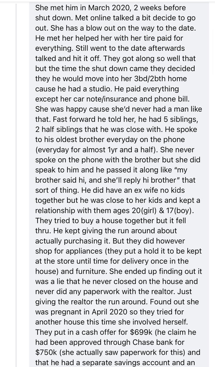 itsme_Kylee's tweet photo. y’all someone deleted the cliff notes on Who Tf Did I Marry so I ventured over to FB to get them back for us - shoutout to Janelle Simmons you are the realest one cus i wasn’t about to sit through a 50 part tiktok https://t.co/x4MlmN9rVs