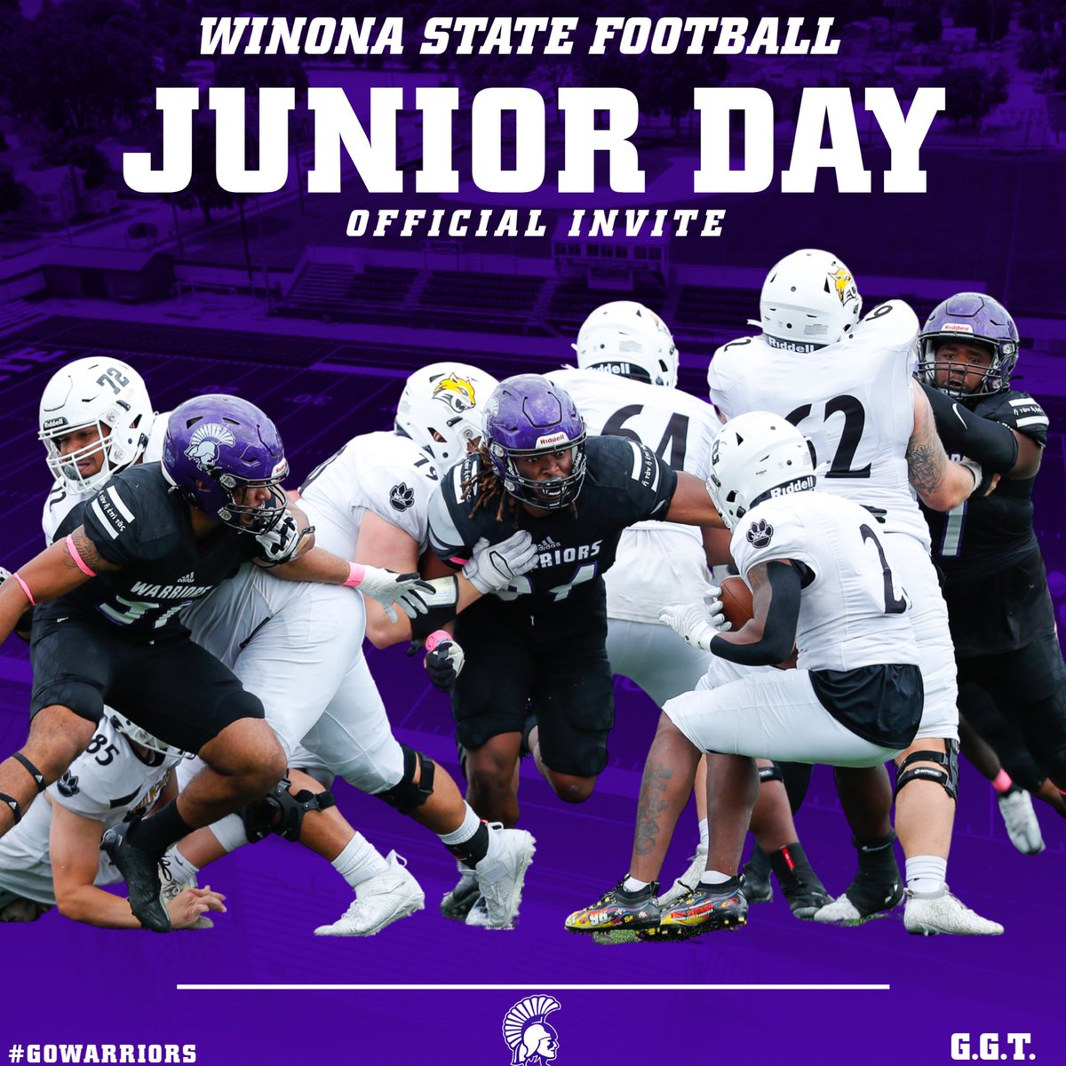 Thank you @Coach_Spencer11 for the junior day invite! @WinonaState_FB @HUHS_Football