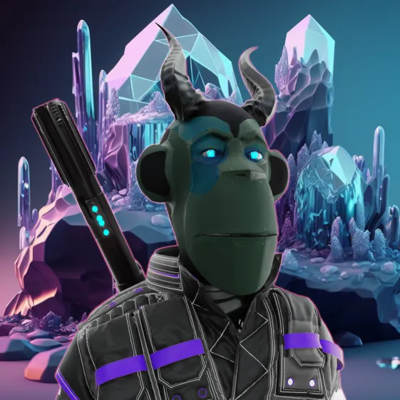 cc76288's tweet photo. #MekaApes.. This is what a custom grail 1 of 1 ,crafted by @MattVegh in a pop up VC looks like.. #Mekas in #Fluffylands ? Wondering what that could mean. Only in #TheConfluence . Thanks Matt.. I love it. https://t.co/bKZKz2912Y