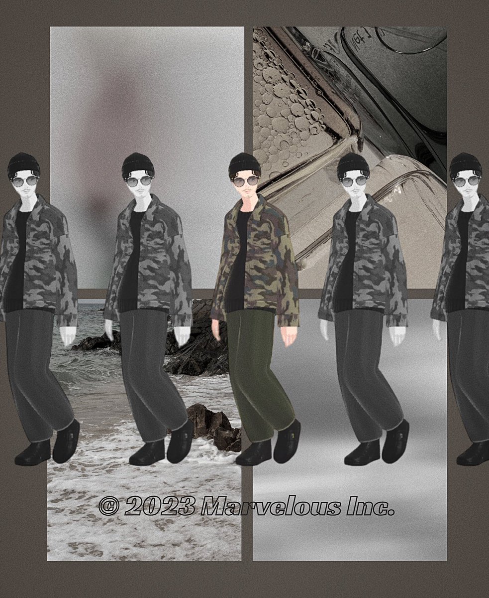 gamernzzz's tweet photo. お題botのカーキついでに（？）こちらも🪖

#ファッションドリーマー
#FashionDreamer https://t.co/tFPhp62p3k