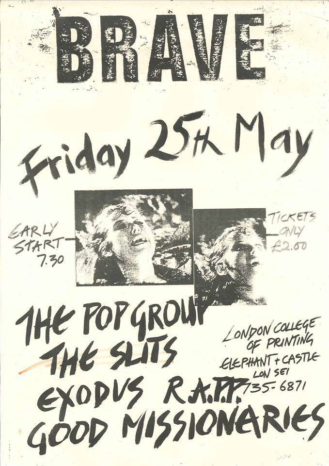 frederickjhayn1's tweet photo. @MichaelDaly64 Great band was fortunate to see them many times but a gig they were supposed to play but did not make is one of my all time favourites. My copy has a faint red line through their name. #MarkPerry confirmed to me that Ari Up joined The Good Missionaries on stage for their warm up. https://t.co/WNDBuh4bKv