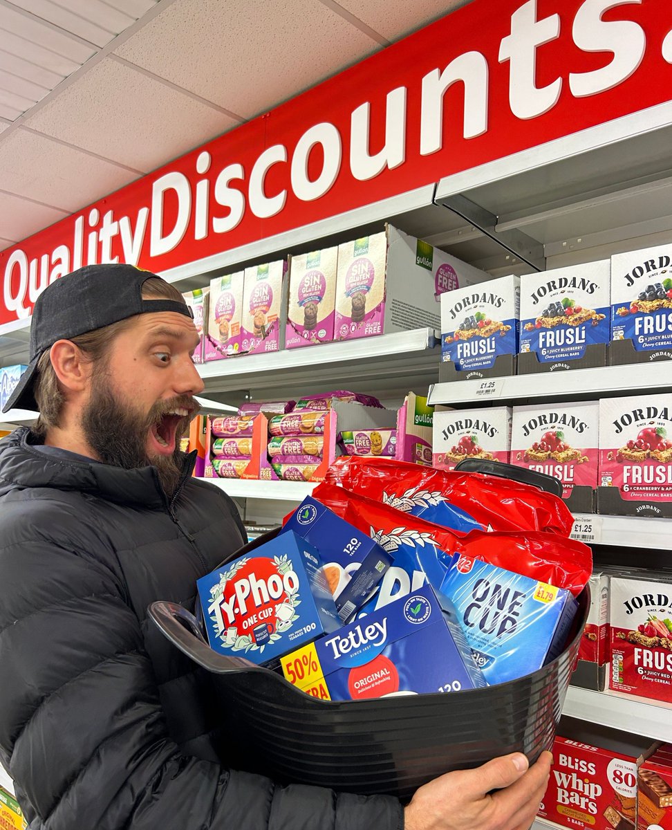 We've got buckets of tea at QD!🫖
No shortage here... 👀

#qdstores #valueguaranteed #tea #timefortea #tealovers