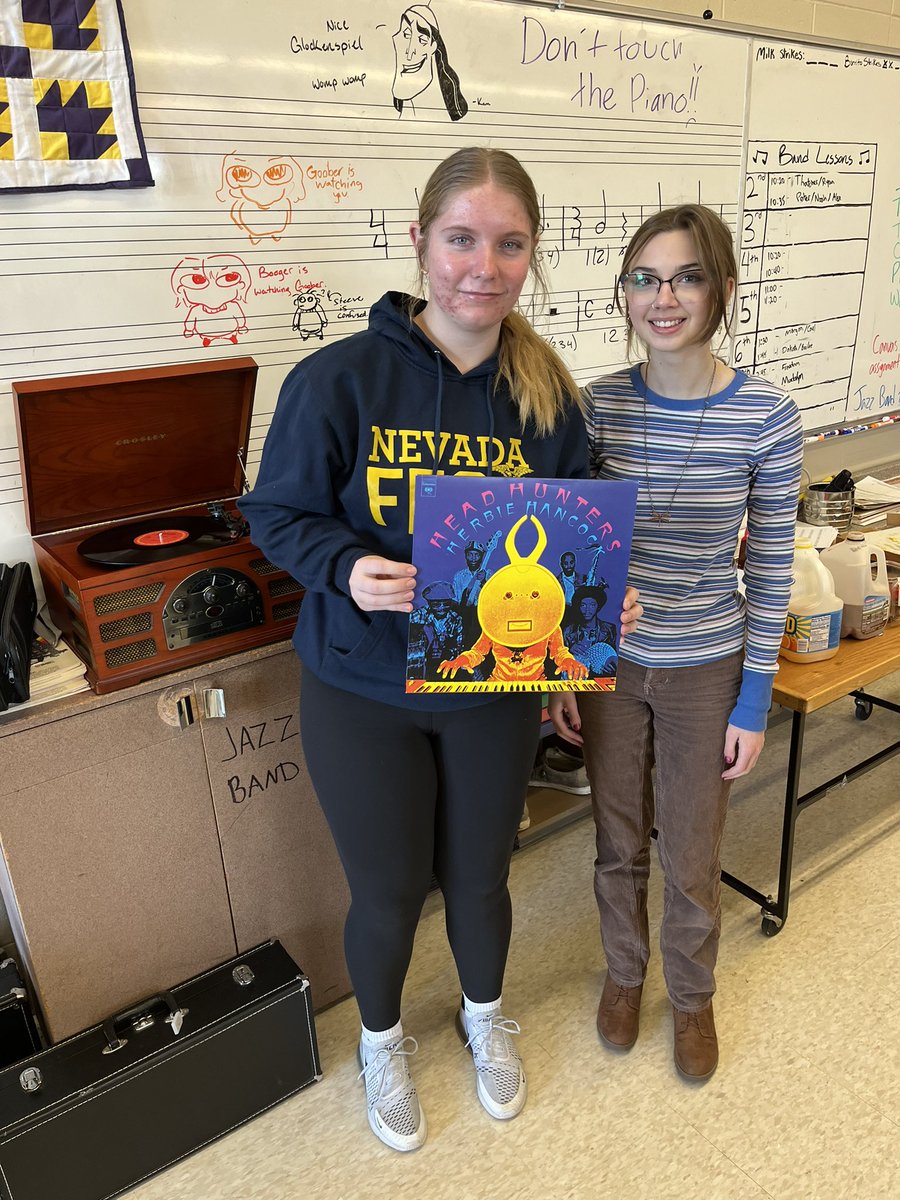 Java &amp; Jazz this morning features Herbie Hancock’s funk fusion HEAD HUNTERS album!