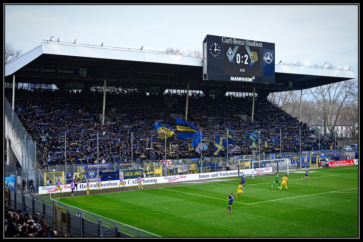 ⚽️ @svw07 - @ersterfcs 
🏆 @3_liga 
📅 18-02-2024
🏟 Carl-Benz-Stadion

#SVWFCS #SVWaldhofMannheim #FCSaarbrücken #Mannheim #OnTour #Deutschland