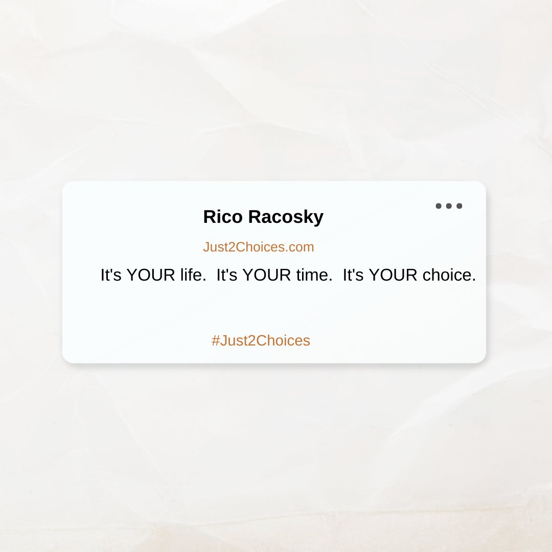 Just2Choices's tweet photo. It's your life.. how will you continue to improve and make the 'life' you have dreamt about your whole life.

-
-
-

#Just2Choices #truth #choice #discover #new #post #time #quote #life #foryou #rt #selflove #life #motivation #worth #work #positivity #strength https://t.co/7vreG34BJs