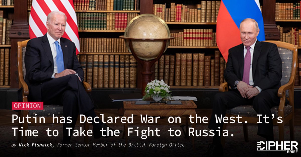 thecipherbrief's tweet image. OPINION -- "The problem is that #European powers have been too passive and risk averse in responding to Russian actions," writes #CipherBriefExpert and former senior member of the British Foreign Office Fishwick in today's #CipherBrief.

"Of course, they deserve credit for the