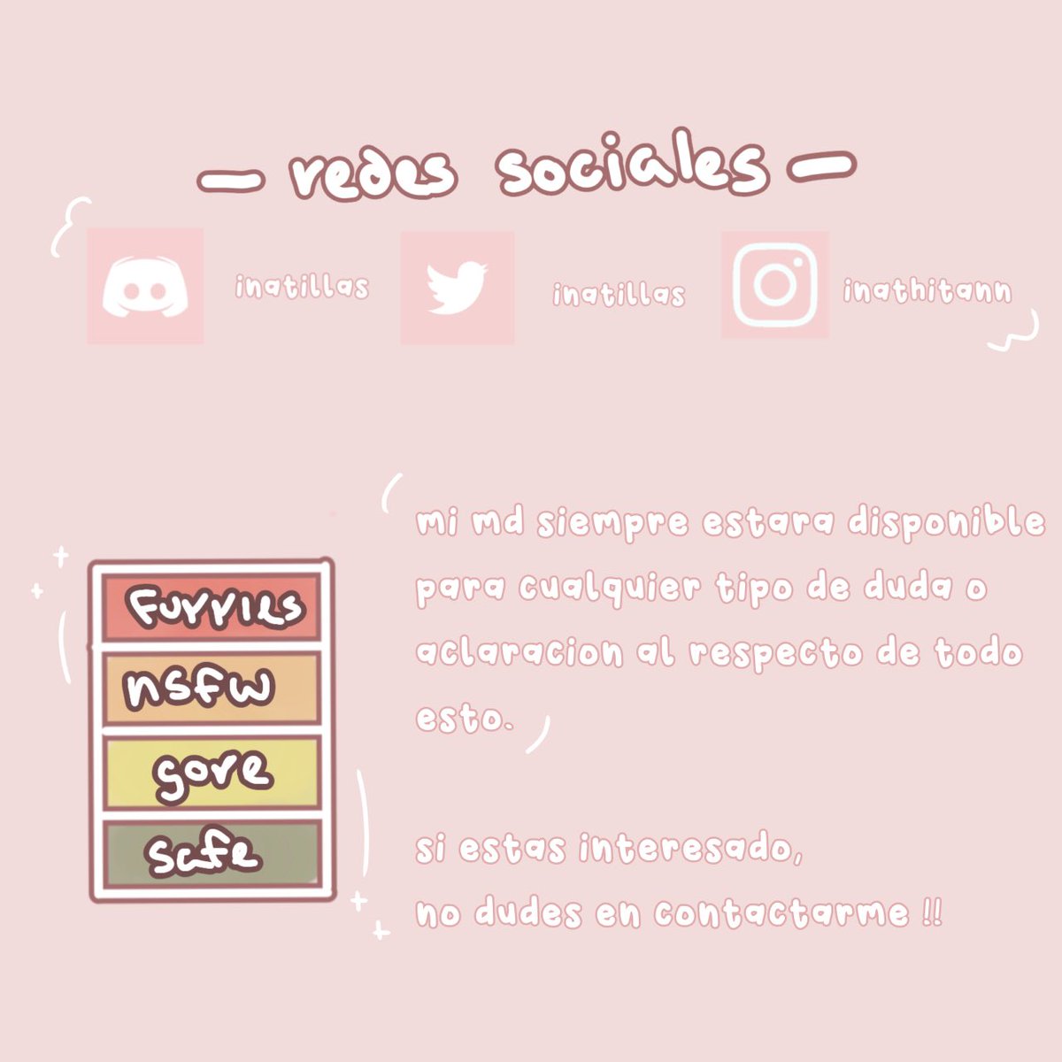 inatillass's tweet photo. : abrí comisiones! :3

aqui os dejo una breve explicación,, hay algunos ejemplos de mi arte en si en mi perfil para curiosear si teneis dudas. (aunque también puedo pasar refs.) , si alguno quiere saber mas, o alguien necesita de un artista, ya saben donde encontrarme. gracias. https://t.co/C2cKqhldIk