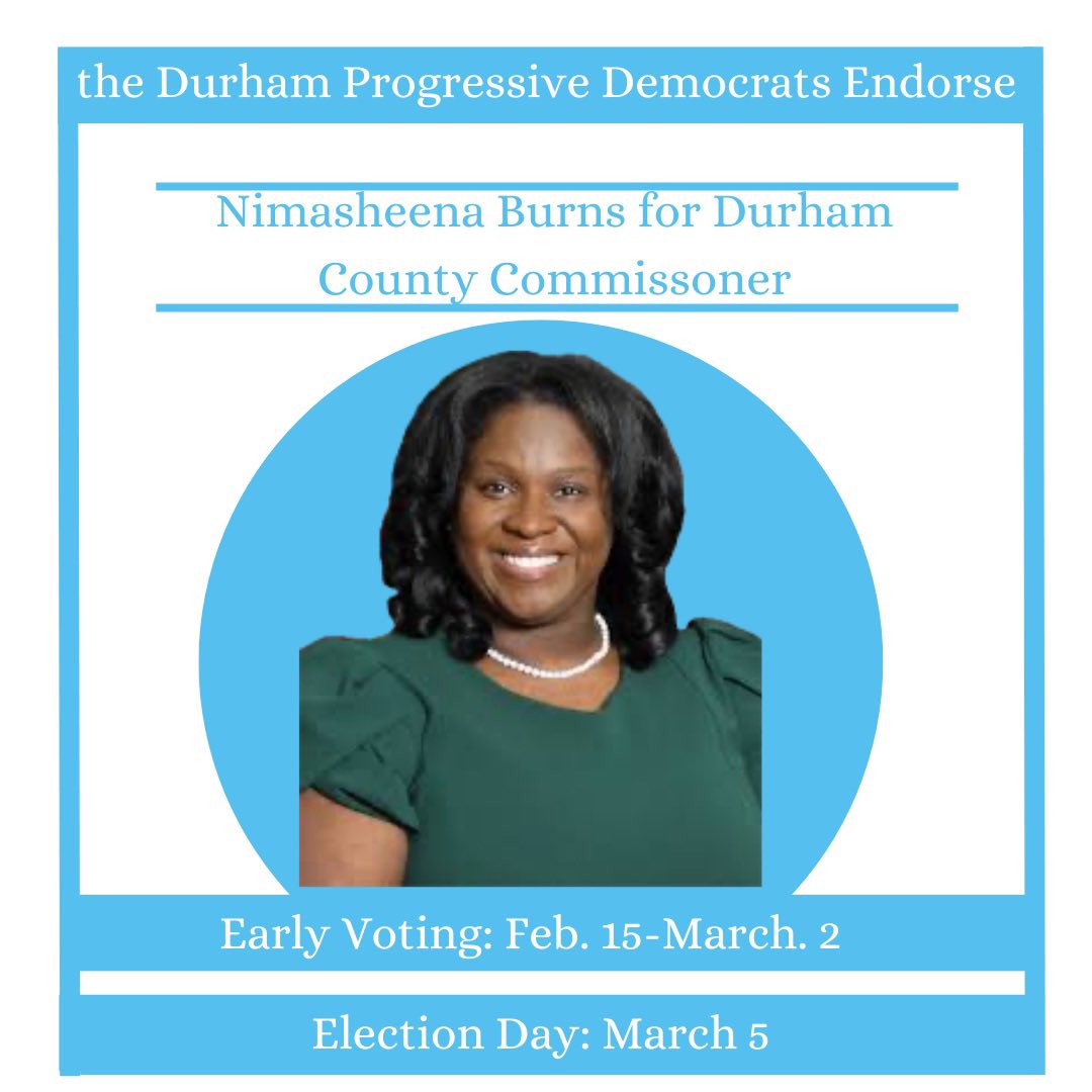 Durham Progressive Democrats tweet media