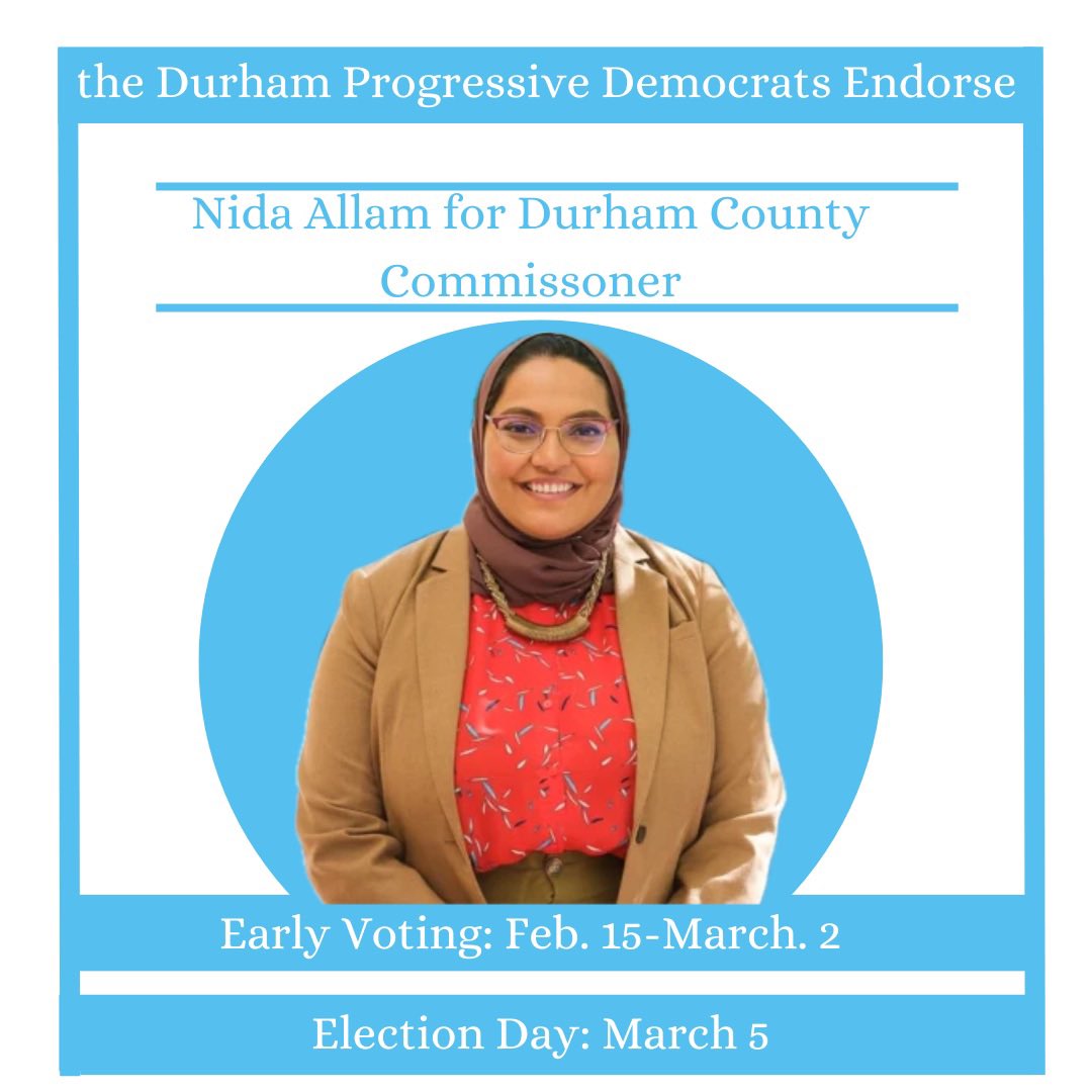 Durham Progressive Democrats tweet media