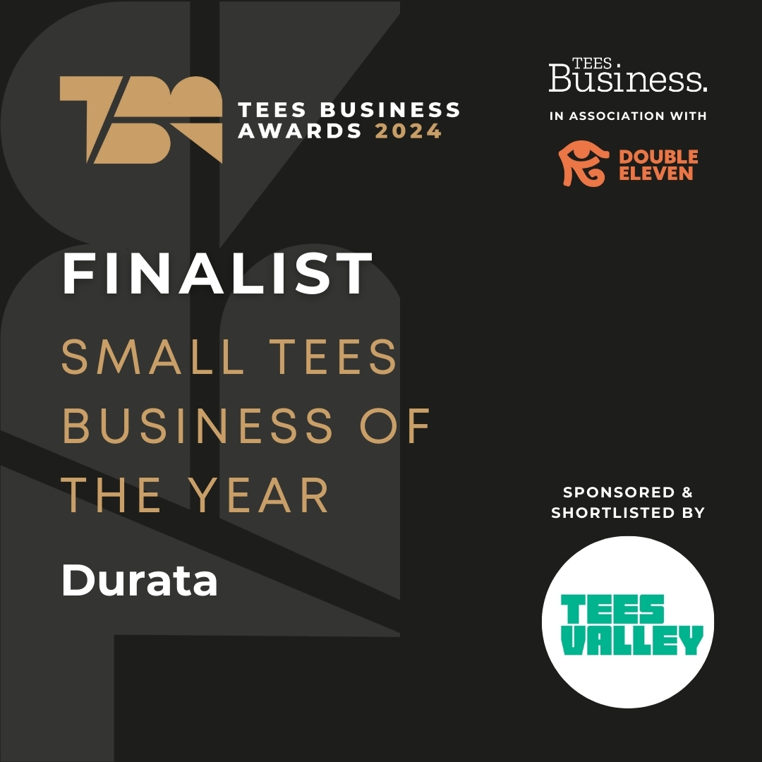 We are thrilled to announce that we have been shortlisted in the Community Champions category and Small Business Of The Year category at this year's Tees Business Awards! 🏆 Tees Business Awards 2024.. let's have ya! 🥂🎉🙌 #Durata🔋#TeesBusinessAwards #TeesBizAwards