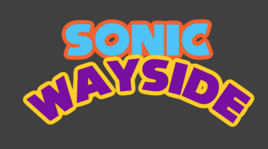 SonicWayside's tweet photo. I'm back at it again. New logo in the process. I really like the cartoon like appearance it gives. #LogoDesign https://t.co/PLHyCKaYER