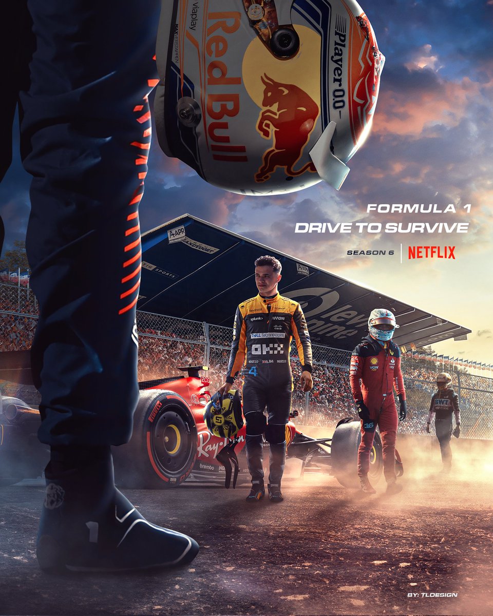 Formula 1: Drive to survive season 6 poster 🎨 #F1 #Formula1 #DriveToSurvive