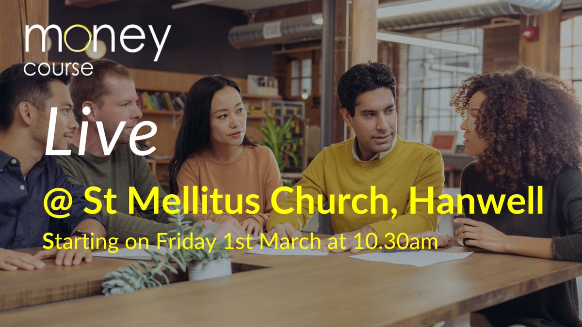Our Money Course is a great tool where you’ll learn how to avoid getting into difficulty with debt. If you live near Hanwell, then we have a face-to-face Money Course coming up. Find out more and sign up ⬇️ themoneycourse.org/f2f-registrati… #Hanwell #Ealing #MoneyEducation #MoneyCourse