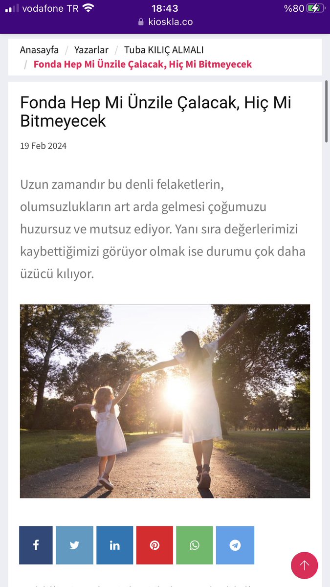 Kioskla's tweet photo. Sevgili yayın yönetmenimizin uzun bir aradan sonra yazdığı ve hepimizi yer yer içlendirecek ama sonunda mutlu bir tebessüm ettirecek bu harika yazıyı kioskluyoruz. 

@TubaKilicAlmali #kioskla #pazartesi 

https://t.co/Ouo4uICryM https://t.co/wNlkgpw4ya