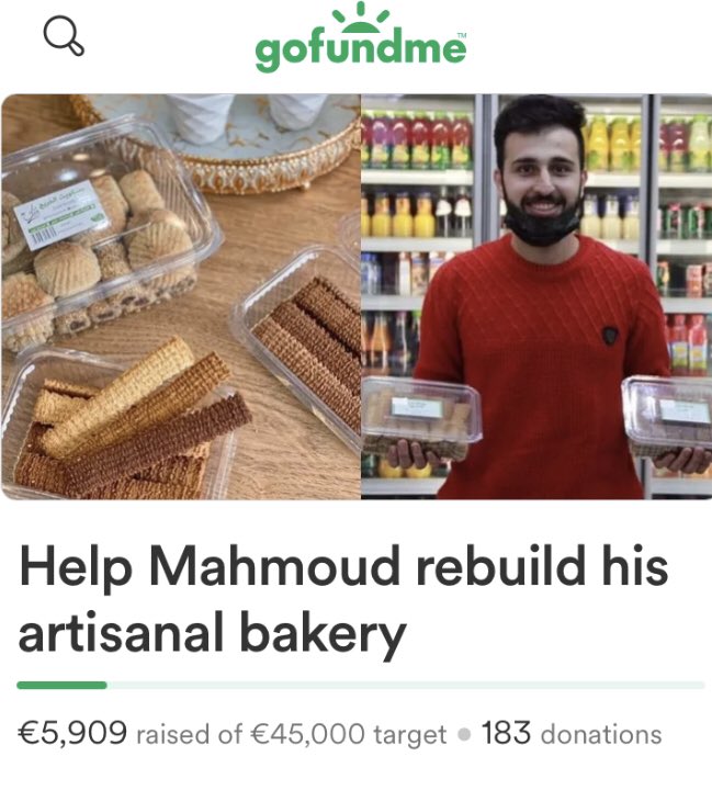 please don’t forget about mahmoud!!! please, repost and uplift his campaign, donate what you can, he still has €40,000 to go 🇵🇸🇵🇸🇵🇸🇵🇸