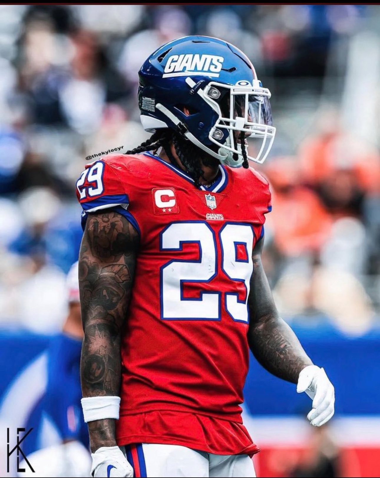 Ny giants color rush jersey sales