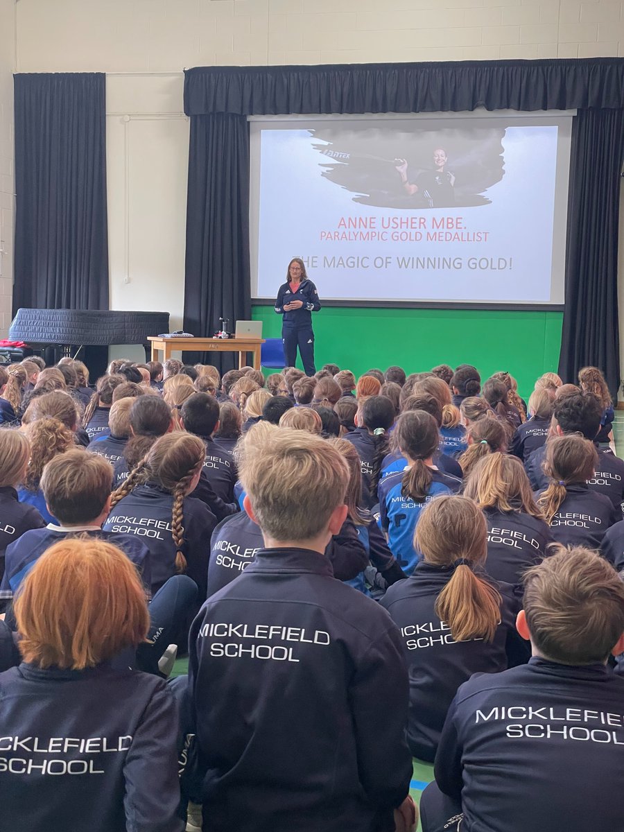 Micklefield School Reigate (@micklefieldprep) on Twitter photo We enjoyed a very inspirational visit this afternoon from <a href="/Anne200solo/">Anne Usher (Dickins) MBE</a> Anne Usher MBE, Gold winning Paralympian for 200m paracanoe at the Rio 2016 Olympics. Anne gave a motivating and thought provoking presentation to the the children about her journey and achievements. We enjoyed a very inspirational visit this afternoon from <a href="/Anne200solo/">Anne Usher (Dickins) MBE</a> Anne Usher MBE, Gold winning Paralympian for 200m paracanoe at the Rio 2016 Olympics. Anne gave a motivating and thought provoking presentation to the the children about her journey and achievements.