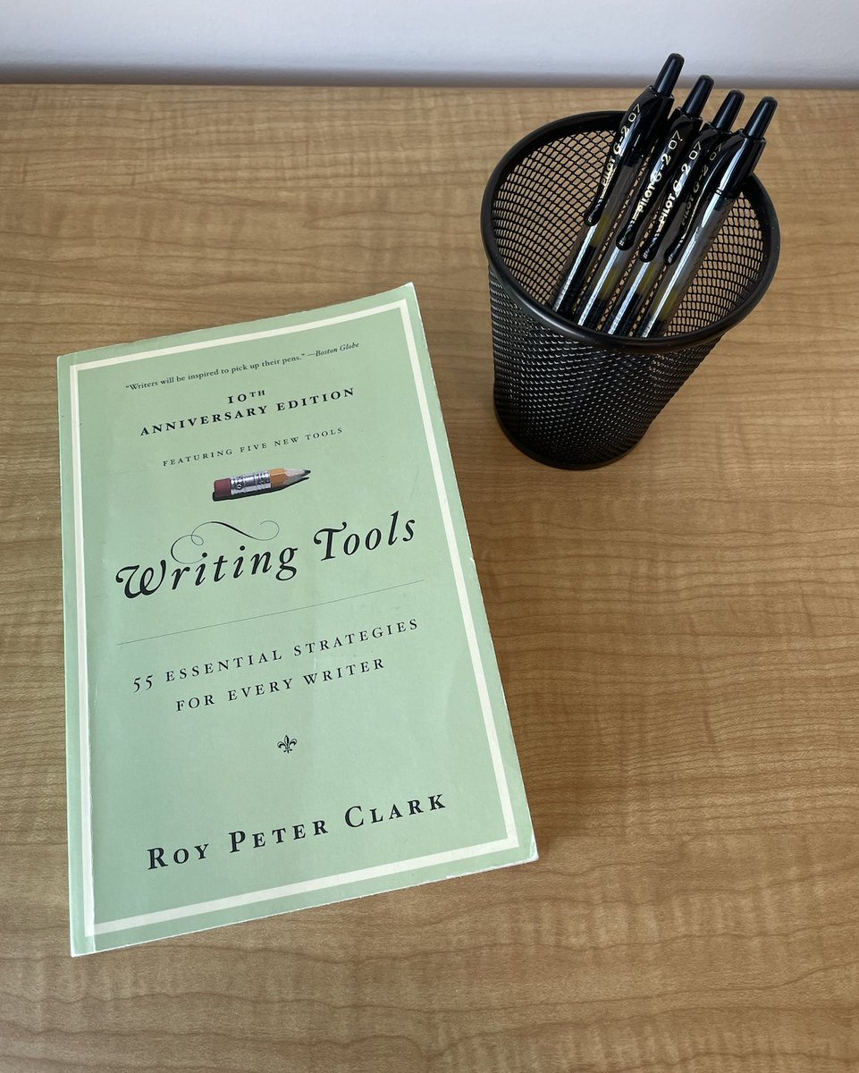 Chock full of valuable insights and engaging examples, Writing Tools is an excellent resource for authors worldwide. Thank you @RoyPeterClark for providing the writing world with this gift!