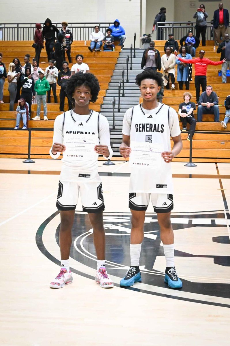 Shiloh Boys Basketball (@_shilohbball) on Twitter photo Congrats to these Generals on being recognized as Region-8 6A Honorable Mentions!!
Shiloh Honorable Mentions:
<a href="/WaymonBowie/">Waymon Bowie</a>
<a href="/thehadydiane/">Hady Diane</a> Congrats to these Generals on being recognized as Region-8 6A Honorable Mentions!!
Shiloh Honorable Mentions:
<a href="/WaymonBowie/">Waymon Bowie</a>
<a href="/thehadydiane/">Hady Diane</a>