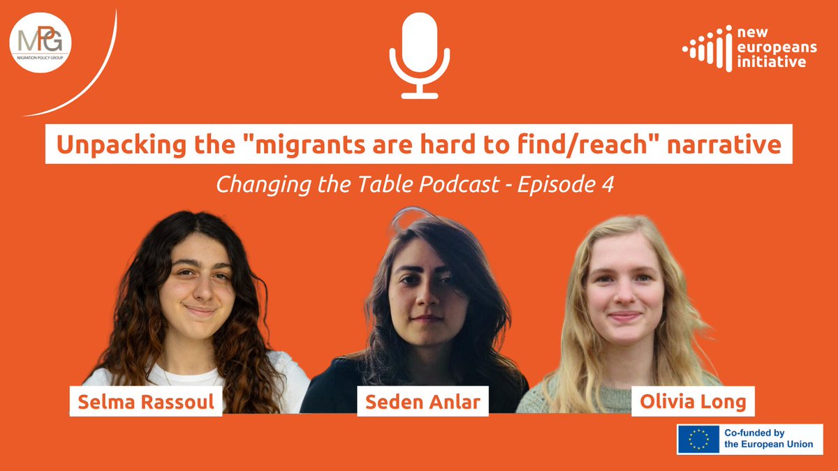 🎙 Listen here: bit.ly/42JwiUU 

The harmful narrative that migrants are hard to reach/find is widespread. But, as our guests Selma Rassoul and Olivia Long point out, there are effective ways to counter it.