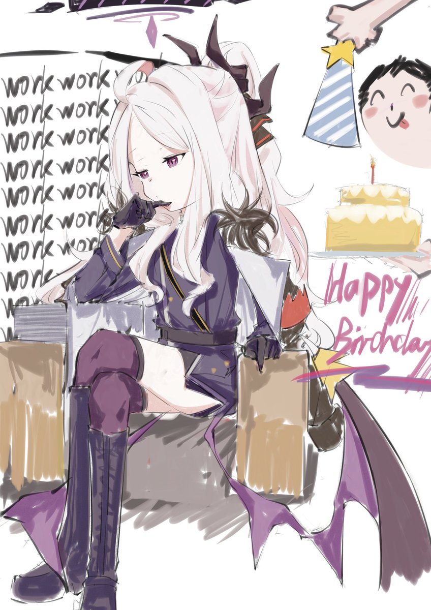 ylgcoffee's tweet photo. #空崎ヒナ #SorasakiHina
#BlueArchive #ブルアカ
🎂Look back please🎂 https://t.co/EuLKnDC1SY