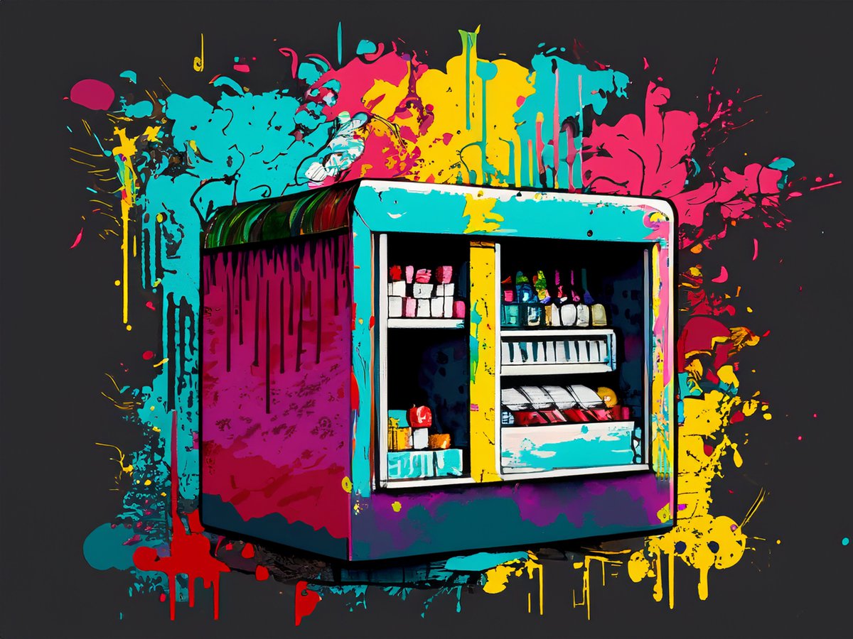 VendingConcepts's tweet photo. Make an IMPACT! 💥
https://t.co/MmF2k7YVO2
#night #vending #theme #business #sale #vendingmachine #splatter #art #splatterpaint #ai #aiart #bright #colorful #impact https://t.co/nQxqNs6q2F