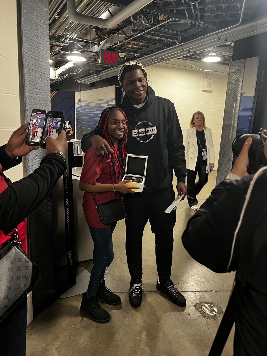 What a time at the 2024 NBA ALL Star game! Huge thank I’m you @nbacares @PacersSportsEnt for making dreams come true for our kids!