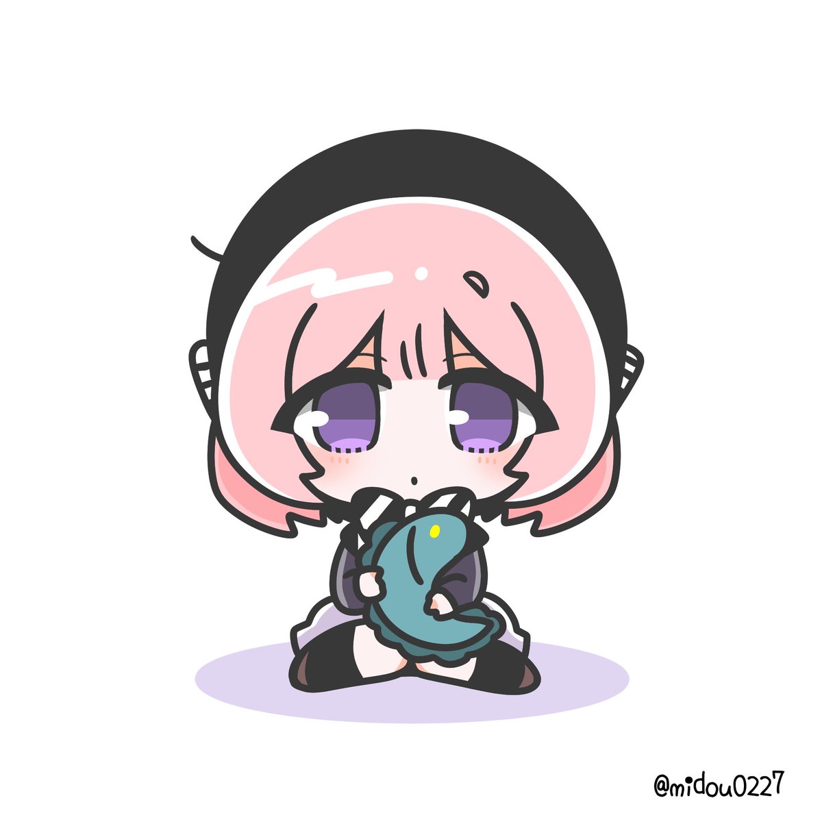 「SDなうちの小エビ 」|midou.🥐【5/3🥓】🦈のイラスト